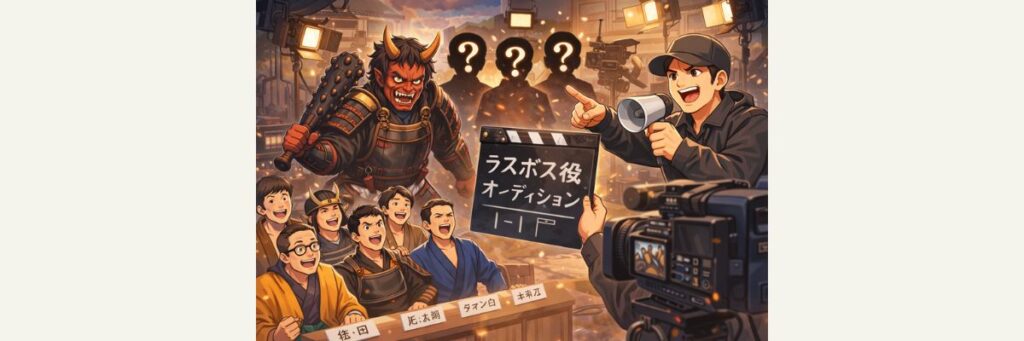 ラスボス役オーディションの最新情報まとめ