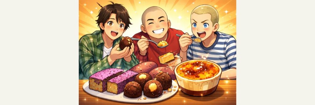 最新回「さつまいもスイーツ」放送回の要点