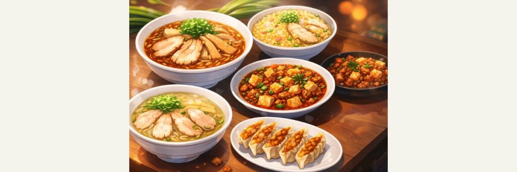 マッハ中華の名物メニューまとめ