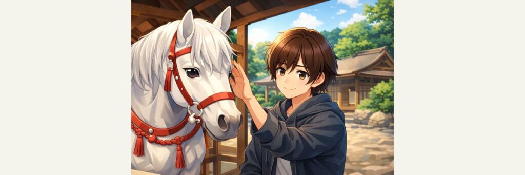 三重編 多度大社（神馬）で開運旅のハイライト