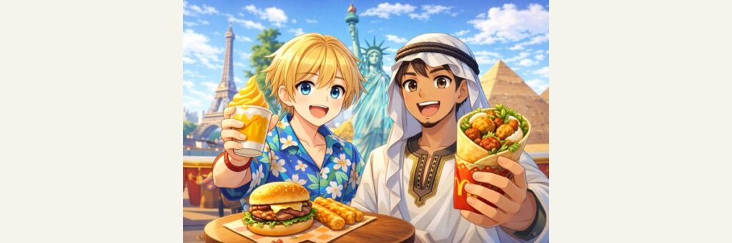 過去放送で紹介された“世界のローカルメニュー”実例