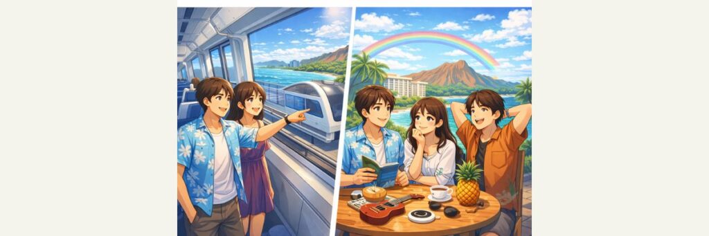 2日目の最新スポット(買い物・アート・新交通)