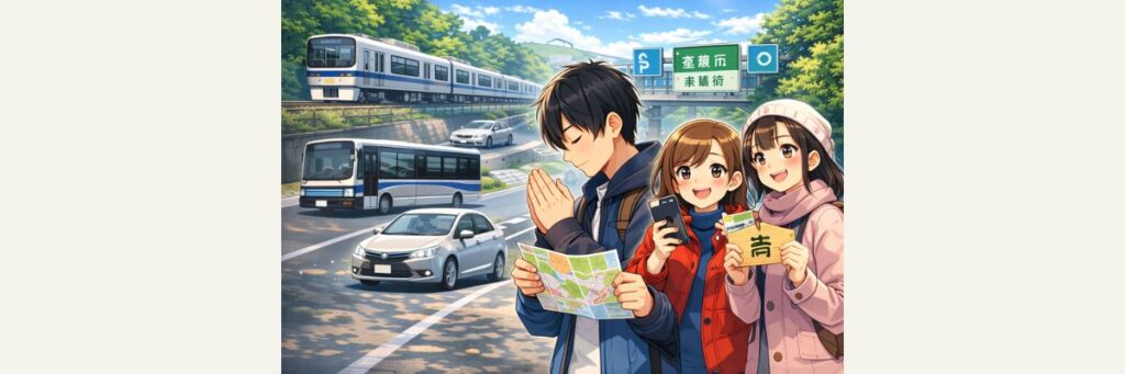 ロケ地②③ 香取神宮・鹿島神宮（“三寺社初詣”の巡り方）