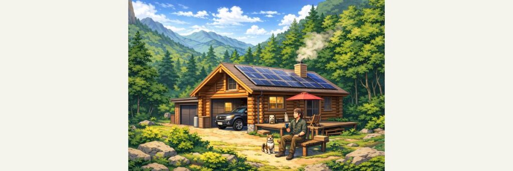 ポツンと一軒家 愛媛ログハウス回の放送内容と基本情報