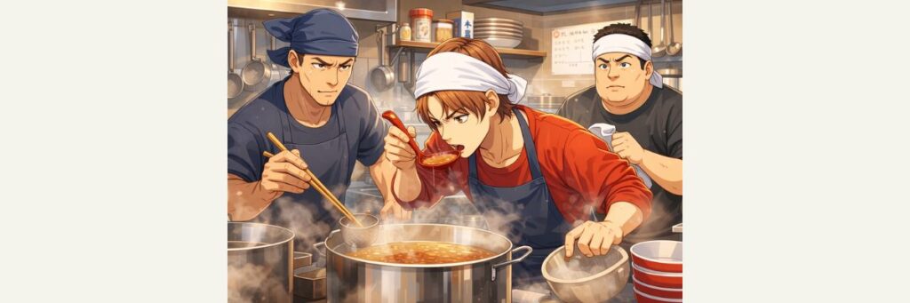 番組で紹介された道の駅ラーメンの実例