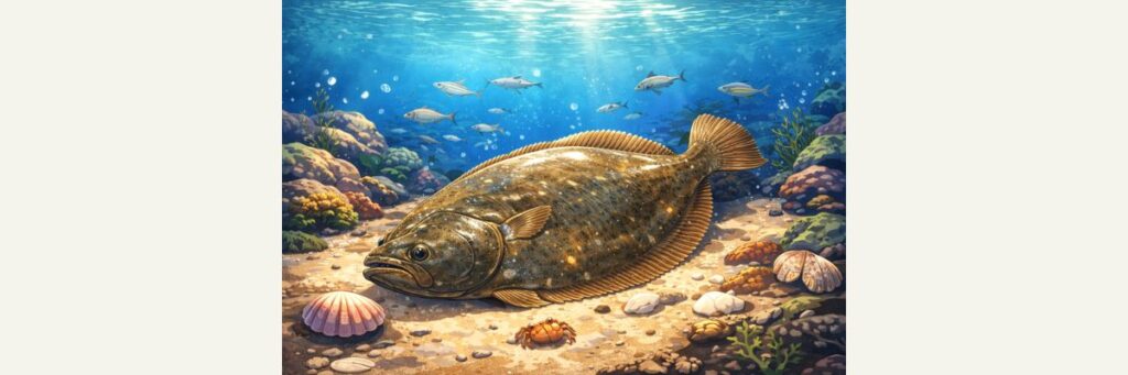 番組が伝える寒ビラメの魅力