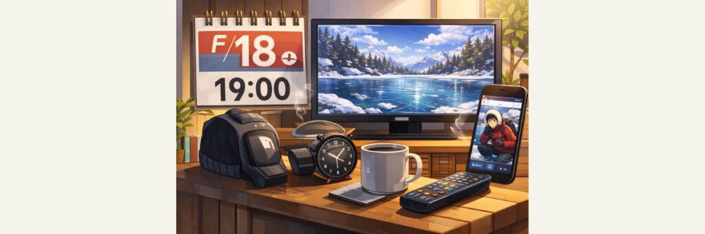 放送日・放送枠・視聴方法(見逃し含む)