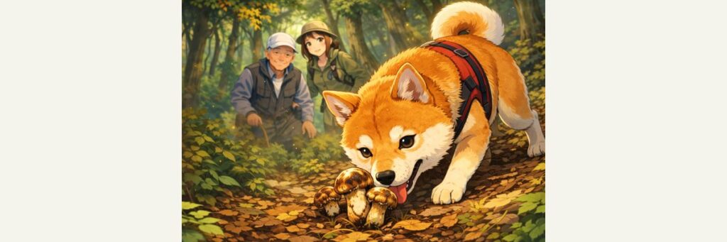 なぜ今“松茸犬”が注目？不作・価格高騰の背景（番組予告ベース）