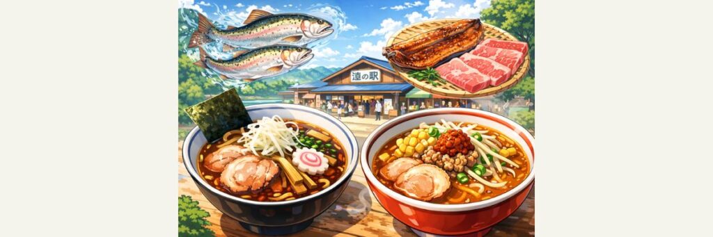 道の駅グルメ企画から見る番組の狙い