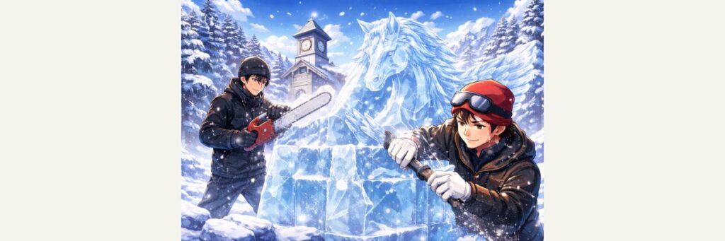 マツコの知らない世界で紹介された氷彫刻の世界