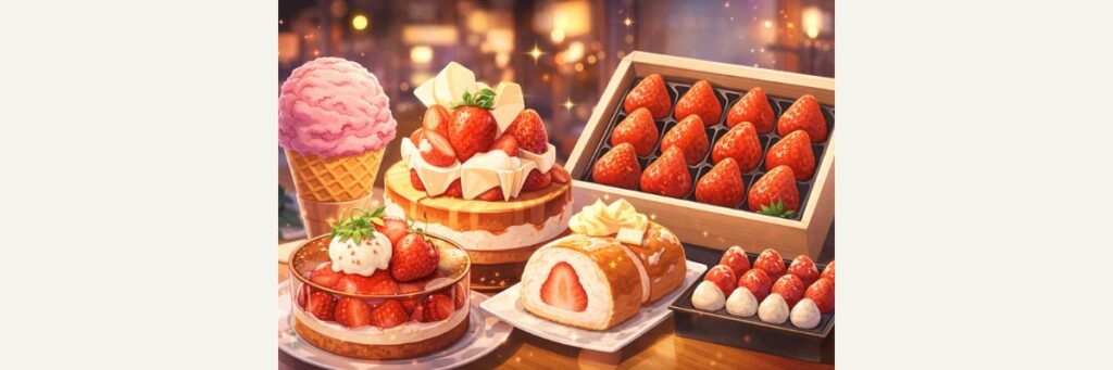 ザワつく金曜日で話題のいちごスイーツとは
