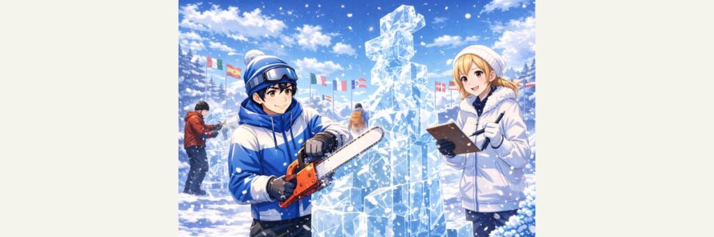 日本の氷彫刻が世界で評価される理由