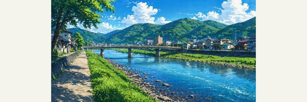 惡の華ドラマの主要ロケ地は群馬県桐生市