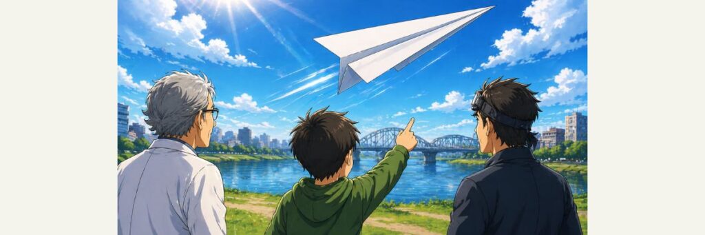 選ばれし頂点サマ紙飛行機企画の概要