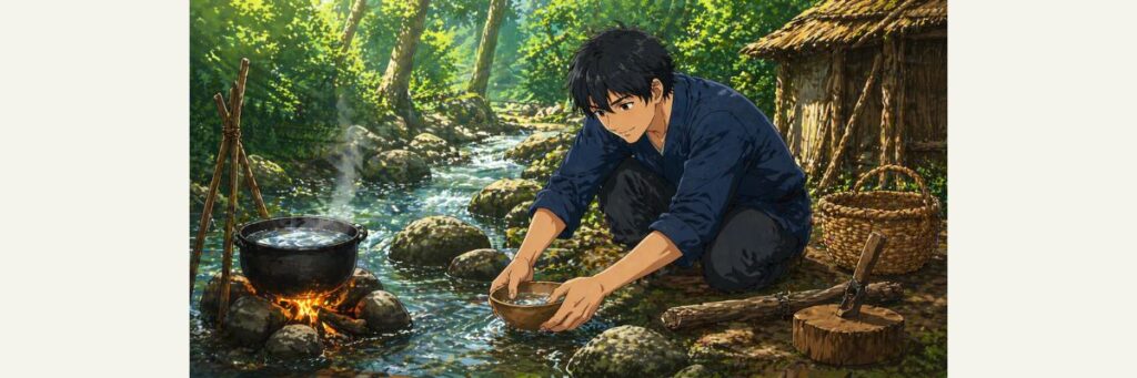 宮崎の山奥での0円生活の実態