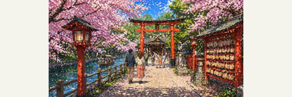 実際に巡れるモデルコース（聖地巡礼向け）