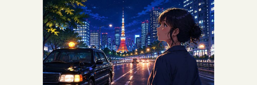 ミッドナイトタクシーで登場しそうな東京の撮影スポット