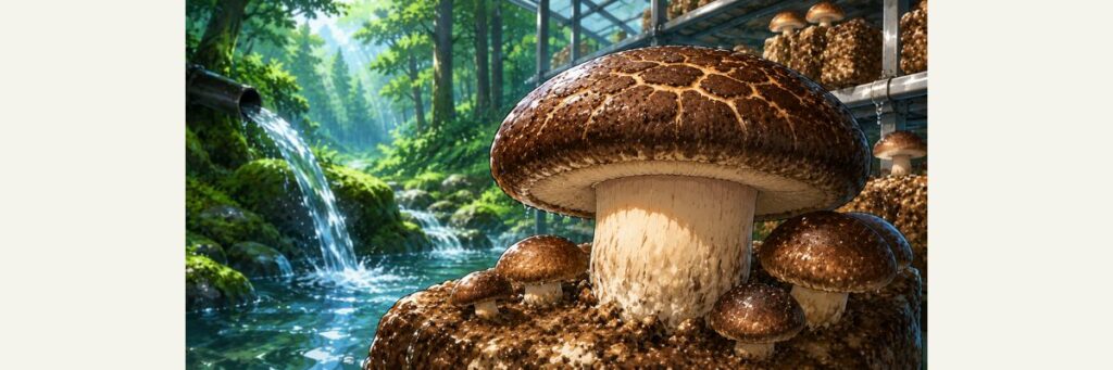 黒椎茸「黒煌」が注目される理由