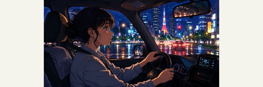 ミッドナイトタクシーの目撃情報や撮影情報は？